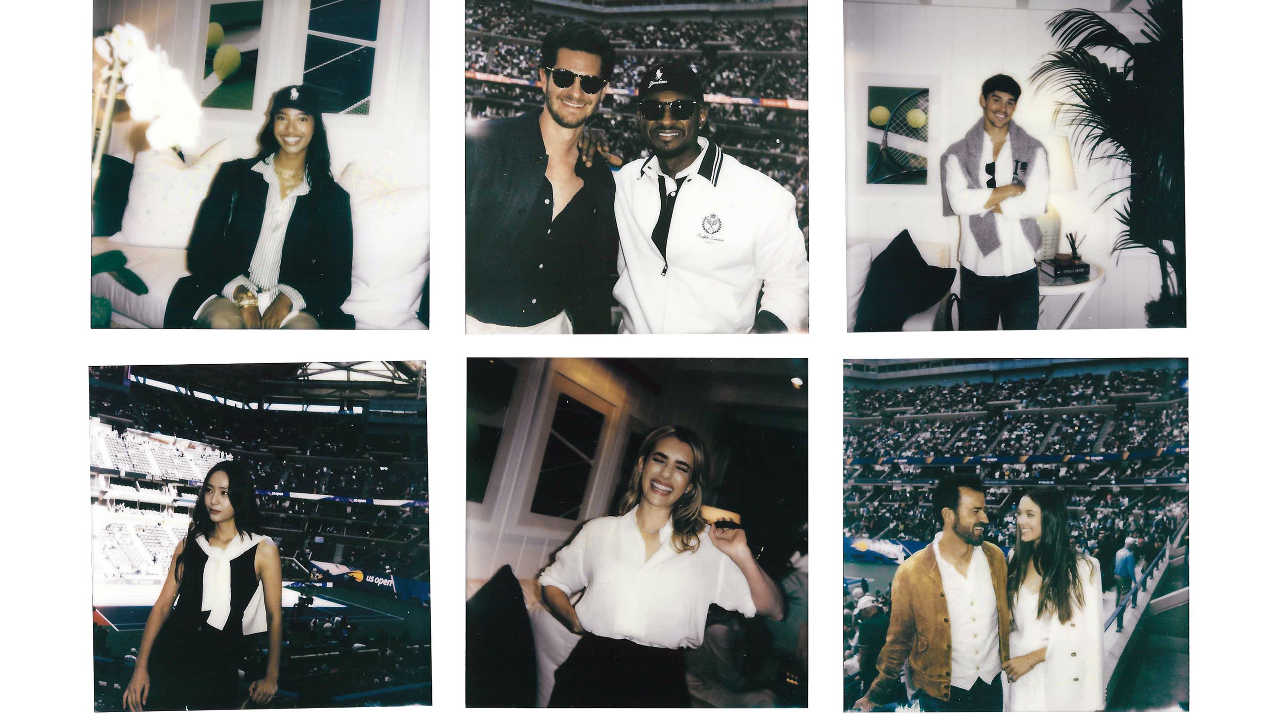 The Hottest Spot During NYFW? Ralph Lauren’s 2024 US Open Box—Usher, Andrew Garfield, Emma Roberts and More!