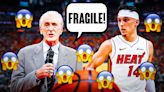 Heat's Pat Riley takes jab at 'fragile' Tyler Herro after another injury-plagued season