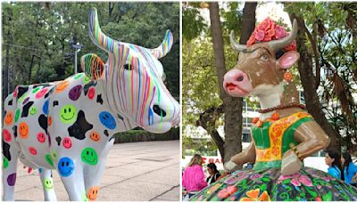 Ya llegó el Cow Parade 2024 a la CDMX con vaquitas muuuuuuuy artísticas