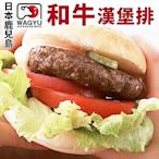 【海陸管家】日本和牛漢堡肉排20片(每片約100g)