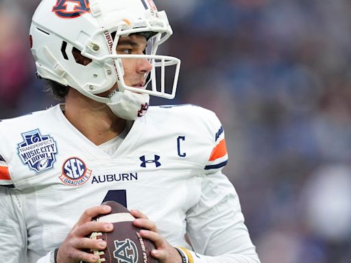 What are realistic expectations for QB Payton Thorne in Year 2 with Auburn football?