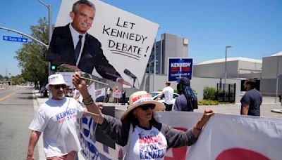 Robert F. Kennedy Jr. didn't make the debate stage. He faces hurdles to stay relevant