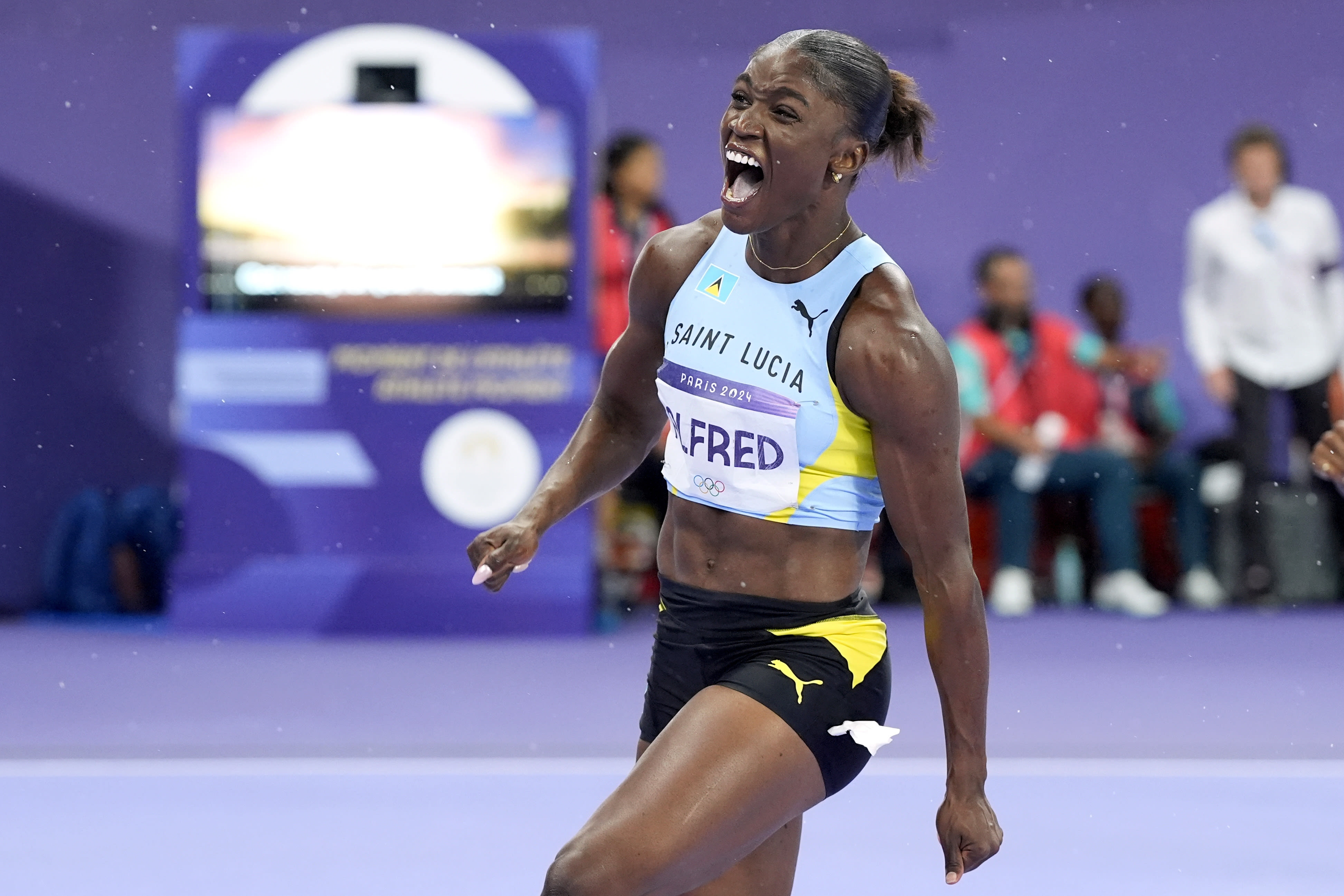 How Julien Alfred went from running barefoot in St. Lucia to the fastest woman in the world