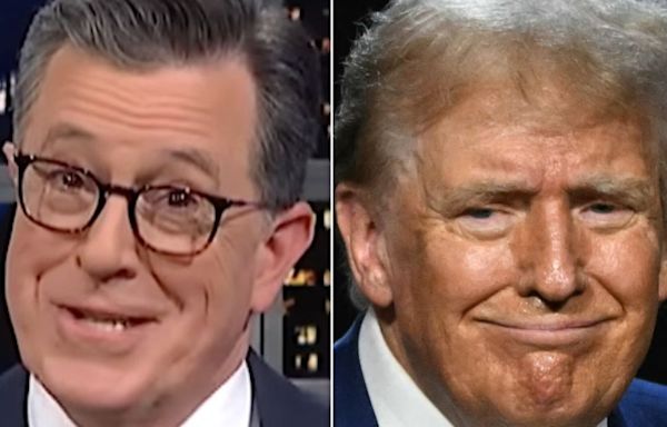 Stephen Colbert Gives Trump's 'Signature Brag' A Painfully Twisted Update