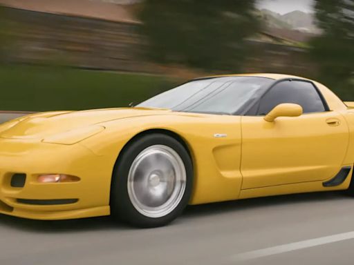 Jay Leno Unveils the Mystique of the 2002 Corvette Z06 TigerShark