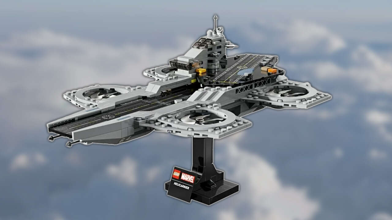 The New Lego Marvel SHIELD Helicarrier Set Launches Next Month