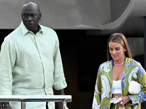 Michael Jordan and model wife step out for romantic Barcelona dinner
