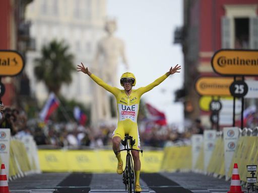 Tadej Pogacar wins Tour de France for the 3rd time and in style with a victory at time trial