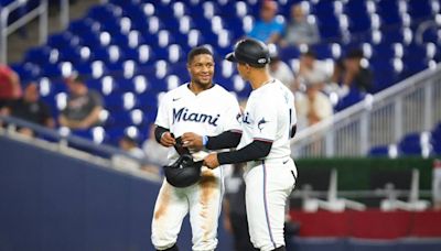 Marlins’ big day: Alcantara throws off a mound before the team beats the Orioles again