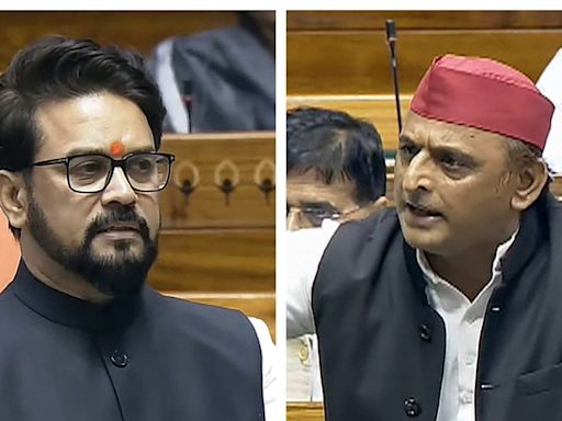 Akhilesh Yadav, Anurag Thakur Clash In Lok Sabha Over Agnipath Scheme - News18