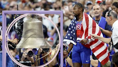 Noah Lyles y Yaroslava Mahuchikh ponen en pie al Estadio de Francia