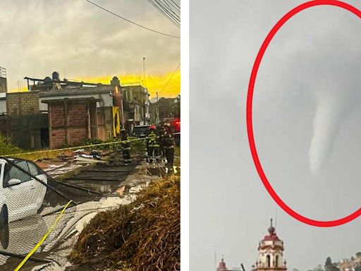 Tornado en Toluca Edomex deja 2 muertos; uno era estadunidense