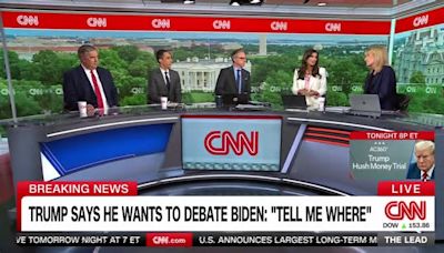 Trump and Biden both say they'd debate each other