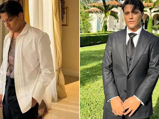 Christian Nodal aparece con nuevo aspecto en video y dedica canción a su hija Inti