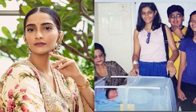 Sonam Kapoor drops endearing throwback PIC of her younger self with siblings Arjun, Rhea for daadi Nirmal Kapoor's 90s birthday