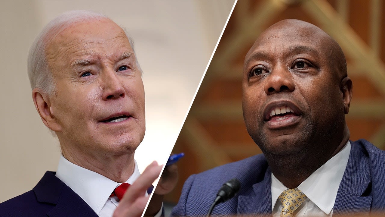 Tim Scott says Biden is 'willing to tank' economy by getting rid of Trump tax cuts