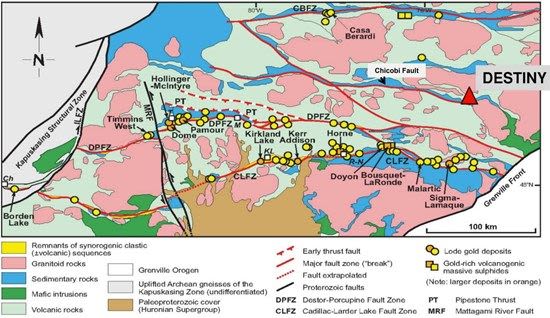 Caprock Announces Letter of Intent for Option to Acquire Destiny Gold Project in Quebec | Invezz