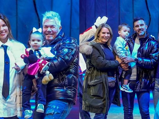 De Barby Franco a Mica Viciconte: las fotos de famosos con sus hijos en el estreno de Disney on Ice