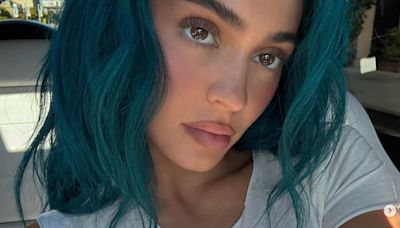 Kylie Jenner Proves She’s Back in “King Kylie” Era With Blue Hair