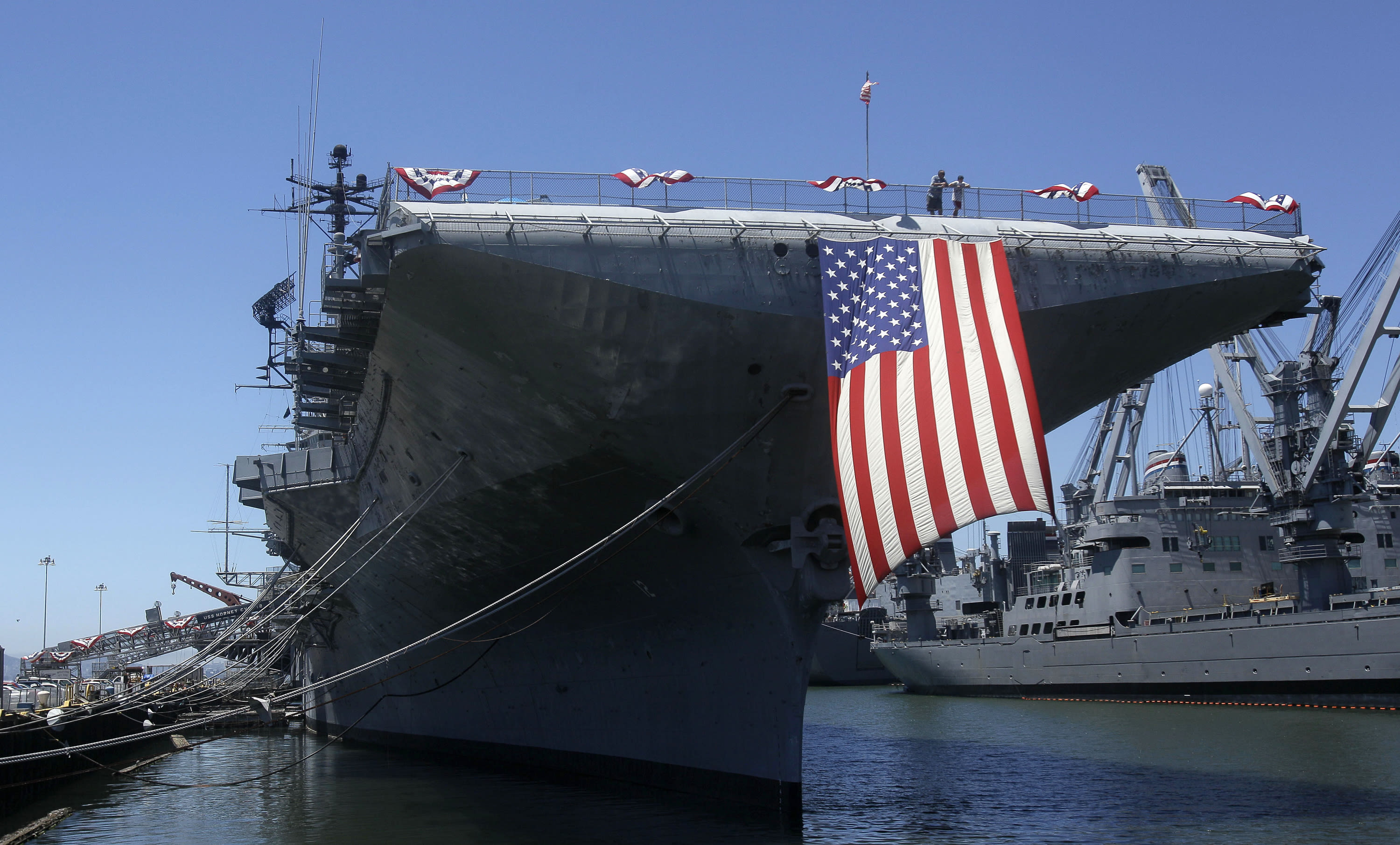 A media misfire on the USS Hornet