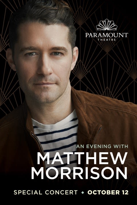 An Evening With Matthew Morrison in Chicago at Paramount Theatre 2024