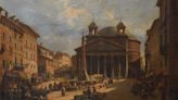 Rare 19th century painting of Rome’s Pantheon discovered in Norfolk family home