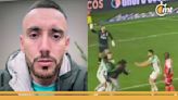 Alan Ruschel salvó a Enner Valencia de ser agredido por un hincha