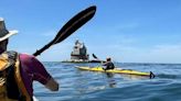 A (mostly) calm kayak voyage around Fishers Island