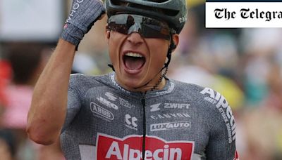 Philipsen ends Tour de France drought with stage victory