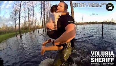 Watch dramatic rescue of missing autistic 5-year-old from Deltona pond