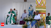 'Lord wants to draw near to you’: Pope Francis delivers humanitarian aid to remote Papua New Guinea community - Times of India