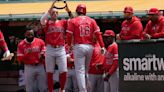 Angels rally against Oakland bullpen in final scheduled visit to Coliseum, beat A's 8-5