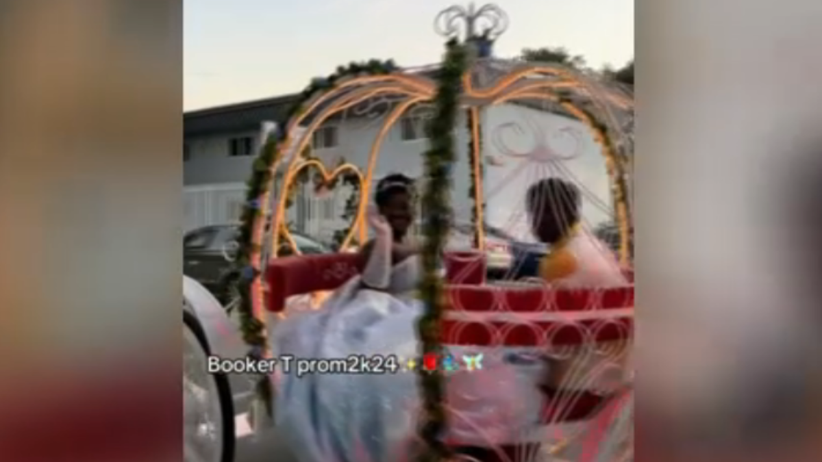 High school students go viral for fairytale-themed prom in Miami