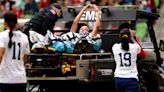 Mallory Swanson carted off before halftime of USWNT friendly vs. Ireland