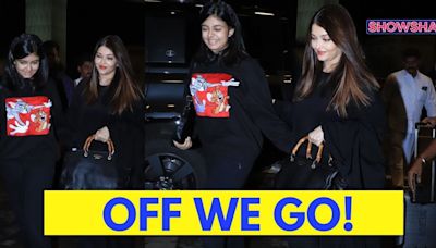 Aishwarya Rai Bachchan Takes Off With Daughter Aaradhya After Attending Anant-Radhika's Wedding - News18