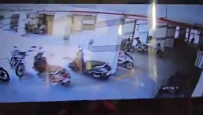 Girl Attacked by Monkey in Residential Parking Lot, Shocking CCTV Footage Goes Viral