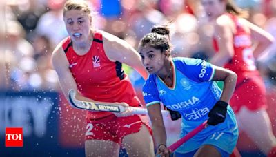 Indian women's hockey team loses 2-3 to GBR in FIH Pro League | Hockey News - Times of India