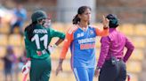 Stats - India's fifth Asia Cup final in their fifth tournament; Radha Yadav's maiden feat