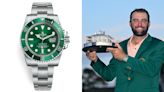 Pro Golfer Scottie Scheffler Wore a Rolex Submariner ‘Hulk’ to Celebrate His Second Masters Win