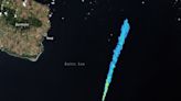 Methane plume from ruptured Nord Stream is visible from space