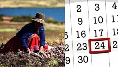 Día del Campesino: ¿Será feriado o día no laborable el 24 de junio? Esta es la respuesta, según El Peruano