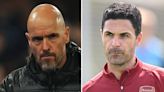 Ten Hag says haters know nothing of footie as Arteta hopes Man Utd give him time