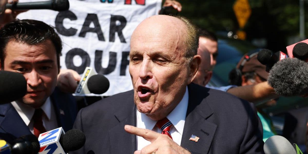 Revealed: Here's who paid for 'bankrupt' Rudy Giuliani's first-class tickets to the RNC