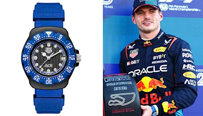 Max Verstappen Rocked the New TAG Heuer x Kith F1 Watch at the Miami GP