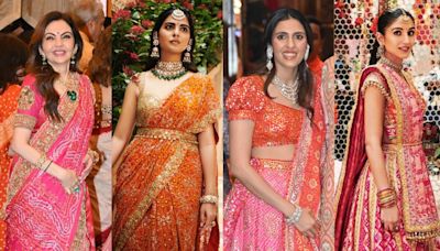 Pretty women of the Ambani clan: Nita, Isha, and Shloka’s regal outfits at Anant Ambani-Radhika Merchant’s mameru