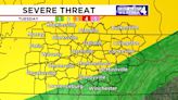 First Alert Forecast: Severe storms likely Tuesday and Wednesday