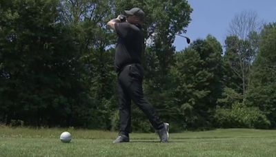 One-armed golfer in New Jersey sets an example of perseverance for his sons