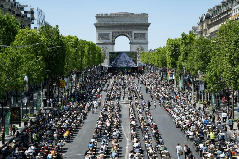 Bon appetit: Paris's Champs-Elysees to host giant picnic