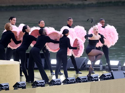 Lady Gaga Kicks Off Paris Olympics Playing Piano and Singing Along Seine River