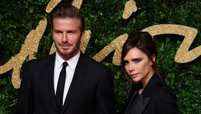 David and Victoria Beckham recreate purple wedding look for 25th anniversary